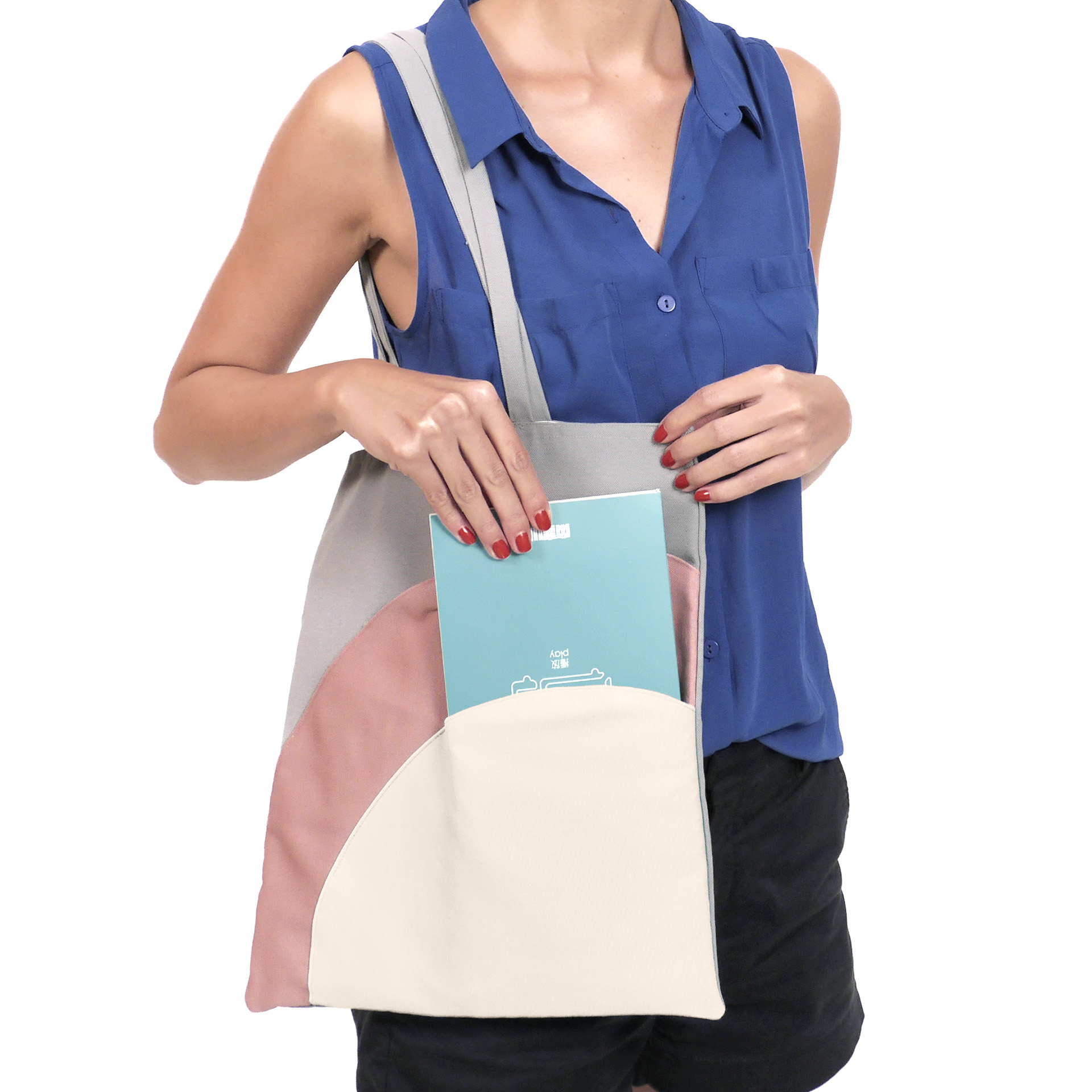 Gift & Take Shapes Canvas Tote Bag